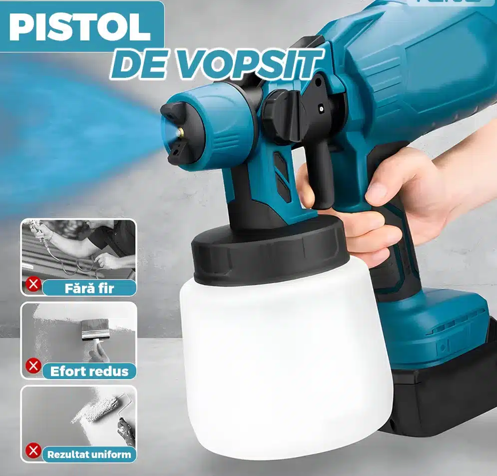 Pistol de vopsit fără fir ProSpray