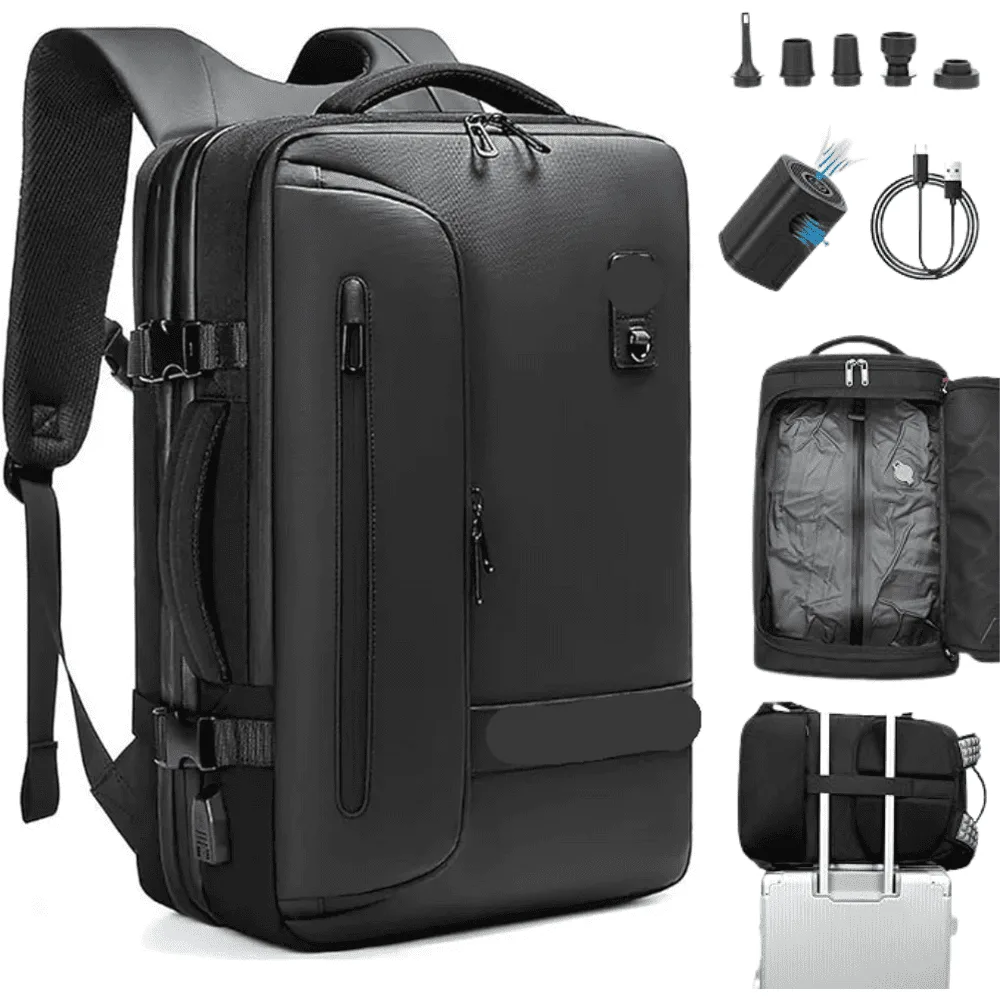 Rucsac de călătorie TravelBag® cu pompă de vid